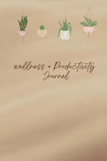 Wellness & Productivity Journal