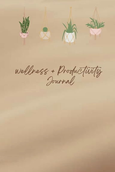 Wellness & Productivity Journal